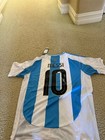 Signed Autographed Leo Lionel Messi Argentina Soccer Jersey Authentic Coa Holo
