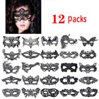 Halloween Elf Ears Lace Eye Face Mask Cosplay Masquerade Party Halloween Costume