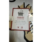 Pottery Barn Kids Peanuts Snoopy Organic Cotton Shower Curtain White 72x72 New