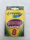 Vintage Crayola Crayons Mixed Lot - 8 Pack Neons   2 - 24 Packs - Most Unused