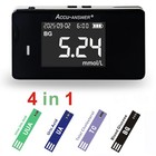 Uric Acid Meter Test Kit Urine Uric Acid Gout Bg Total Cholesterol Meter  4 In 1