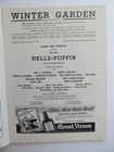 Playbill - Hellzapoppin - October 1941