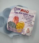 Vintage 2004 Jell-o Egg Jigglers Mold 6 Egg Easter Blue New Unused Booklet