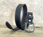 Western Belt Handmade Men s Full Grain Leather With Buckle Cowboy Rodeo