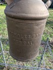 Antique Vintage Large Farmhouse Decor Dairy Metal Milk Can 20 