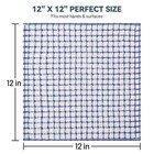 12 Packs Kitchen Dishcloths 12x12 Inches 100  Cotton Kitchen Dish Cloths For    