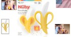 Safe Bpa-free Silicone Banana Toothbrush For Infants 3   - Soft Bristles