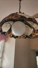 Vintage Glass Light Fixture