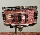 Ludwig 6 5  X 14  Classic Maple Snare Drum - Oyster Pink
