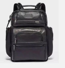 Tumi Alpha3 Brief Pack Backpack All Leather 09603580dl3 Black Business Travel
