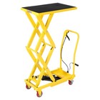 Hydraulic Scissor Lift Table   330lb Capacity  Adjustable 50 5  Height