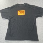 Vintage Band T Shirt U2 Zoo Tour Crew Hanes Xl 1991