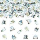 200pcs Fishing Baby Shower Decoration - A Little Fisherman Is On The Way