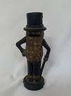 Mr Peanut Coin Bank Planters Peanut Origional Vintage Cast Iron Coin   Piggy   