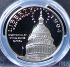 1994-s Capitol Commemorative Silver Dollar - Pcgs Pr 70 Dcam