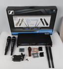 Wireless Microphone System Uhf Dual Skm 9000 Handheld Microphone 75 Years Black