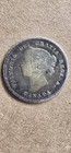 Canada 1884 Silver 5 Cents  Key Date  Circulated 