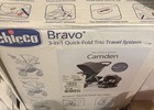 Chicco 00079632920070 Bravo Quick Fold Trio Travel System Camden Exp 1 29
