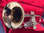 1964 Buescher Aristocrat Trumpet 398866 Plays Great Case Mouthpiece Lyre Keys