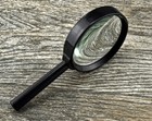 2-pack 4x Handheld Reading Magnifier 2  Magnifying Lens Low Vision Jewelry Loupe