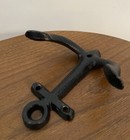 Ship Anchor Wall Hook Cast Iron Rustic Nautical Beach Decor Antique Style  read 