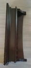 Vintage Solid Wood 2 Piece 10 Pool Cue Sticks Billiards Wall Rack Crafted Edges