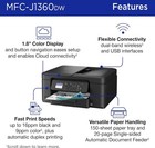 Brother Work Smart 1360 Wireless Color Inkjet Printer