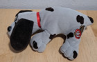 Vintage Tonka Pound Puppies 7  Plush Puppy Dog Gray W  Brown Spots