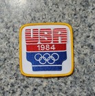 Vintage 1984 La Usa Team Summer Olympics Logo Patch Embroidered Iron On  3  X 3 