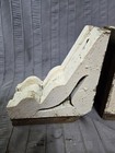 2  Antique Shabby Victorian Wood Corbels Gingerbread Vtg Old Chic Architectural 