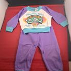 Vtg Toddler Girls Sweatsuit Top Pants Set Bearvilly Hills Teddy Bears  562-11