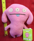 2006 Little Uglys Pink 8  Peaco Ugly Doll 3 Eyes Monster Uglydoll Plush W tag