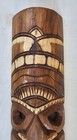 Tiki Mask 20  Wood Hawaiian Island Home Wall Decor Tribal African Polynesian