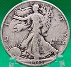 2 Coin Lot Walking Liberty Half Dollars  90  Silver  Circulated  Part Of History