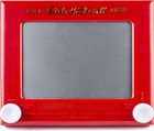 Etch A Sketch Classic Drawing Toy 2w X 7 4h Grey Red Shake To Erase