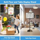 Vaiigo Adjustable Sign Holder Stand 8 5x11 For Tabletop   Floor Display