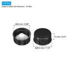 24mm Phenolic Resin Cover  72pcs Phenolic Cover Poly Seal Screw Cap For 24-400