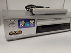 Sony Slv-n88 4-head Hi-fi Stereo Vhs Vcr Flash Rewind W  Remote - Tested