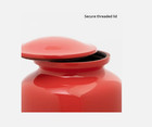 New  Large Red Solace Cremation Urn 10 