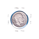 1933 Iraq 20 Fils  km-99   0579 Asw Silver     faisal I   London Mint