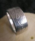 925 Sterling Silver Half Crown Coin Ring