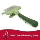 Coastal Pet Safari Cat Self-cleaning Slicker Brush     Easy Grooming For Cats