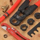 Icrimp Pex Pipe Crimping Tool Kit For 3 8 1 2 3 4 1-inch Copper Ring With Free G