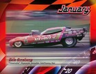 2027 11 x17  Calendar Nhra Classic Drag Racers Dodge Plymouth Chevy Ford