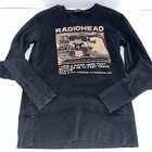W a s t e  Radiohead Fast Track Status Long Sleeve Shirt Medium Size