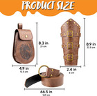 4-piece Viking Costume Accessories Set  Medieval Renaissance Warrior Cosplay Pro