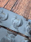 Antique Mills  285 Cast Iron 4 Turkey Candy Lollipop Mold