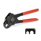 Pex Pipe Crimping Tool - 1 2  Angle Head Crimper For Copper Rings  Tight Spaces