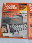 Popular Science Magazine Lot Of 4 Vintage Ist Flat Screen Nasa Gm Computer 1983