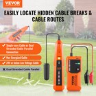 Vevor Underground Cable Locator 3 Ft Max  Detection Depth Wire Break Detector